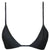 IIXIIST Tropez Tri Bikini Top Onyx Black Triangle Bikini Seamless Swimwear Frankii Swim Frankie Swimwear