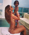 Rihanna wears the iixiist Brazilian Bikini Bottom in Cinnamon. Seamless Swim FrankiiSwim Frankie Swimwear Frankie Swim